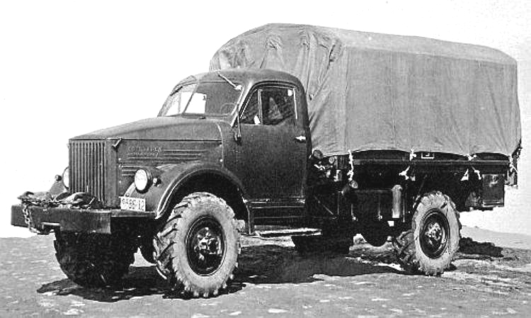 ГАЗ-63А, 1952-1957 г.г.